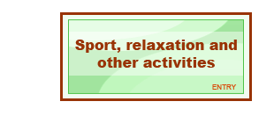 Sport, relaxace a ostatní aktivity